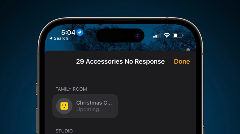 苹果手机维修分享iOS 16.2 用户升级 HomeKit 时卡死怎么办 