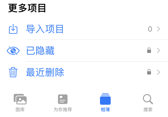 苹果手机维修分享iOS 16 相册隐藏功能更好用了 