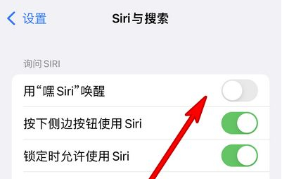 苹果13维修分享iPhone 13怎么唤醒 Siri  
