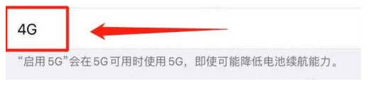 苹果13维修分享iPhone 13恒定4G设置方法 