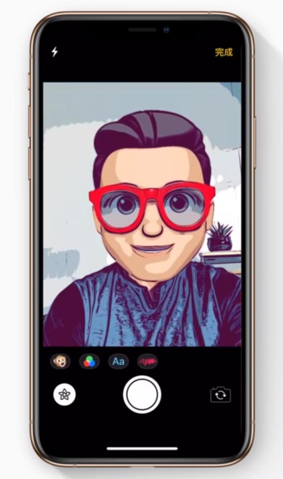 苹果手机维修分享如何在 iPhone 12 上使用拟我表情拍摄照片 