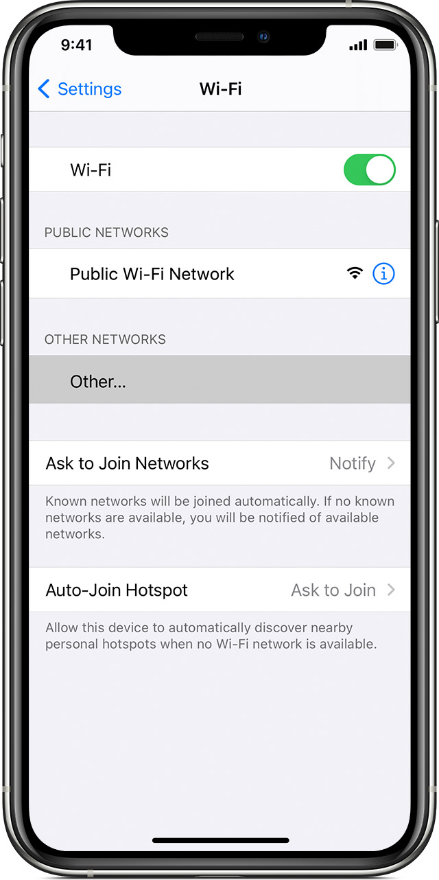 如何在 iPhone 上连接到隐藏的无线局域网？